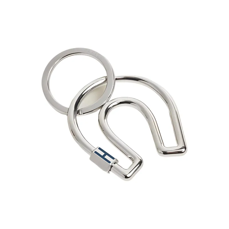HERMES Cheval Keychains Men's Silver-0