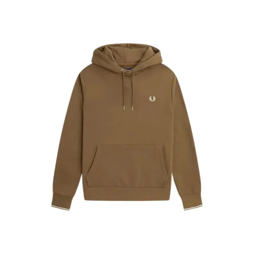 FRED PERRY Sweatshirt Men's Brown
