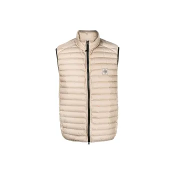 STONE ISLAND Vests Men Beige