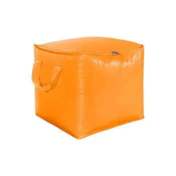 ALOENEY PE Storage Bag Unisex Orange Red