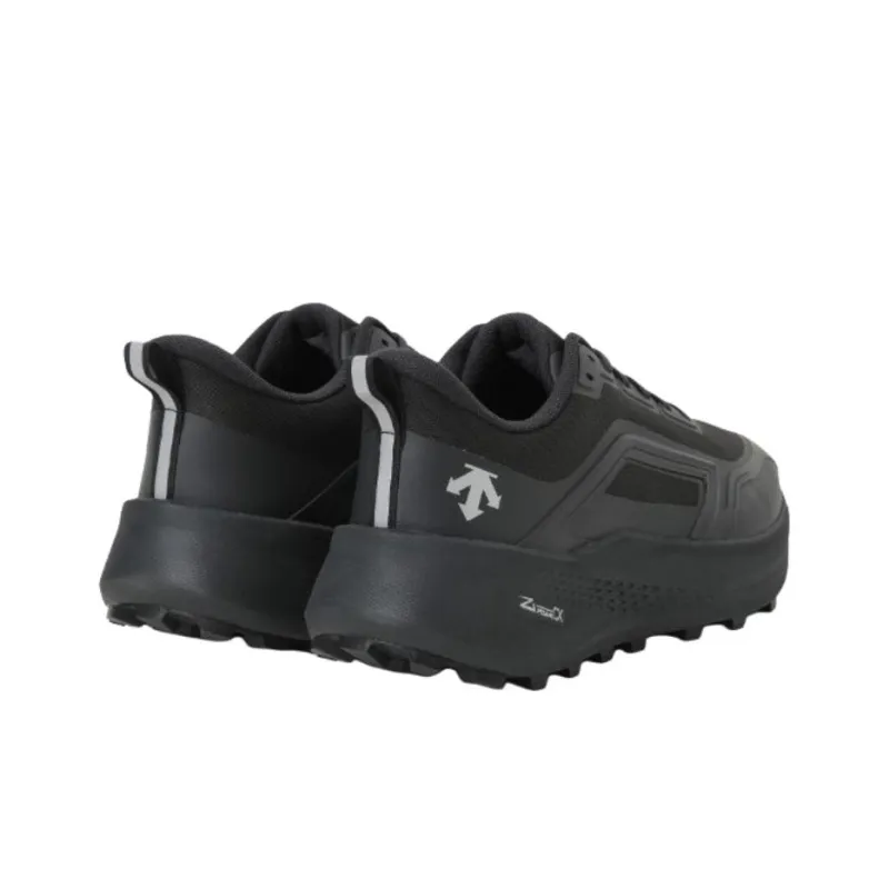 DESCENTE Flyridge Anti Slip Wear Resistant Low Top Casual Running Shoes Unisex Black-4