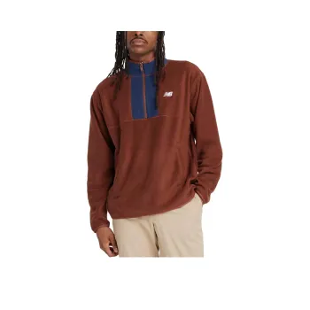 New Balance Sweatshirts Men Brown