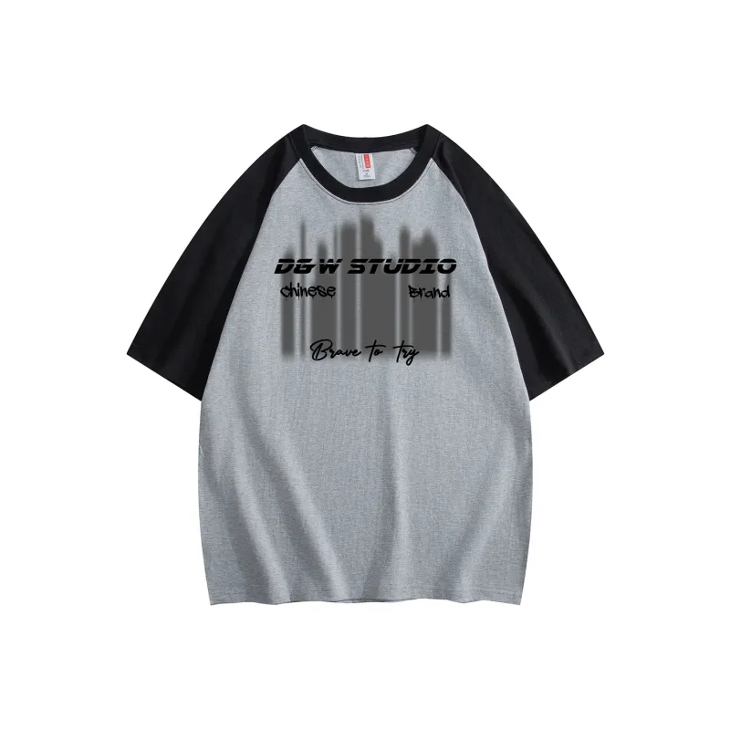 D&W T Shirts Unisex Gray-0