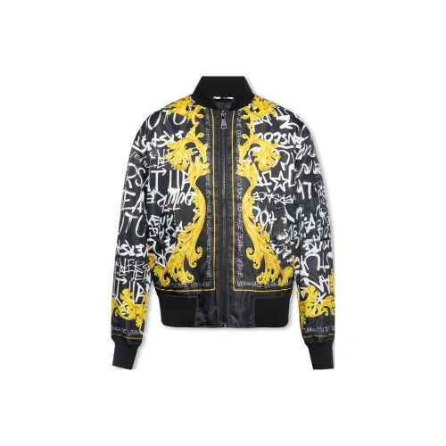 VERSACE JEANS COUTURE Jackets Men Black