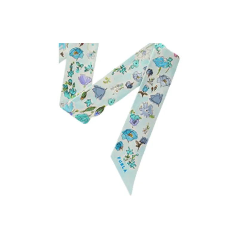 Furla Mulberry Silk, Silk Scarves Women's Green-2