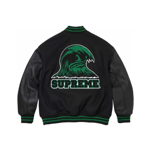 Supreme Wave Varsity Jacket