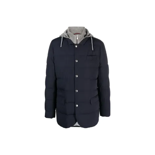 Brunello Cucinelli Feather-down Hooded Jacket