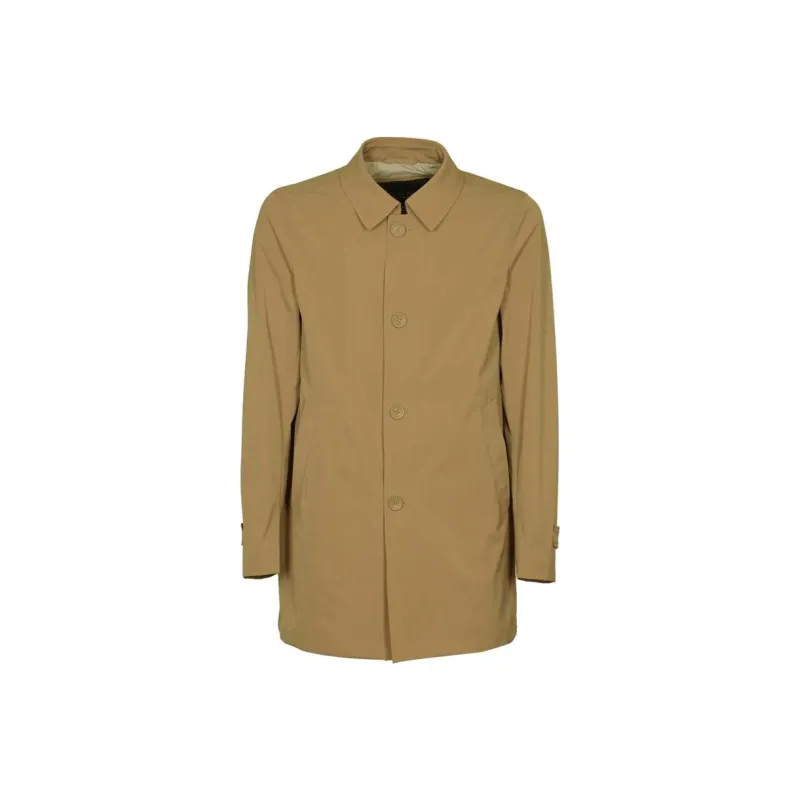 HERNO Single-Breasted Long Sleeved Trench Coat-0