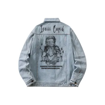 IVEIII Loose Fit Denim Jacket Unisex
