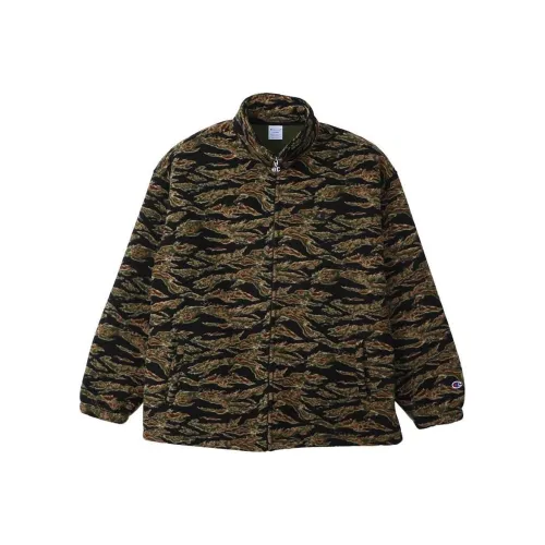 Champion FW24 Jackets Coats Men's Green
