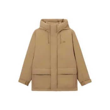 LACOSTE Down Jacket Men's Cookie Color