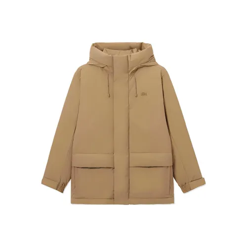 LACOSTE Down Jacket Men's Cookie Color