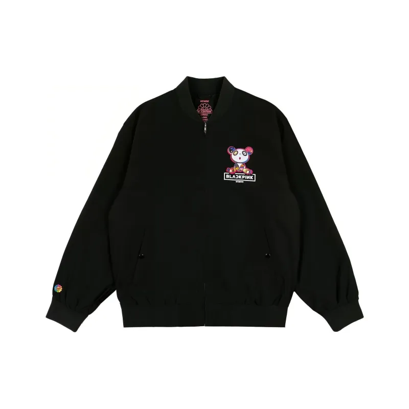 Pink X Kaikai Kiki Bomber Jacket-0