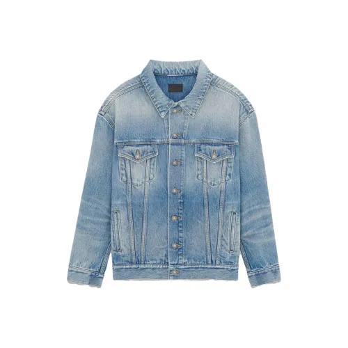 SAINT LAURENT Oversize Denim Jacket