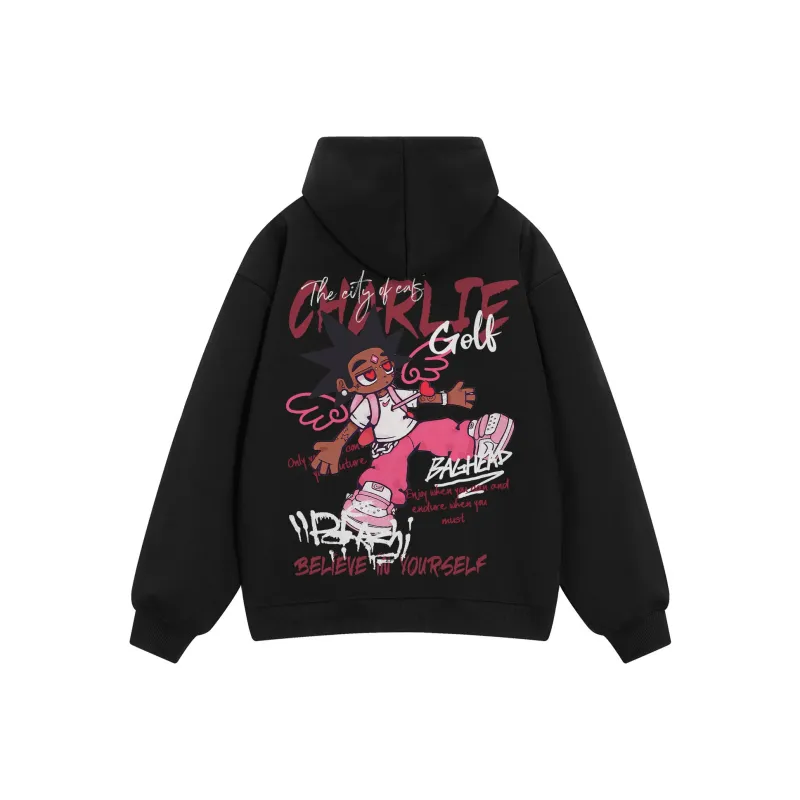 CHARLIE GOLF Sweatshirt Unisex Black-0
