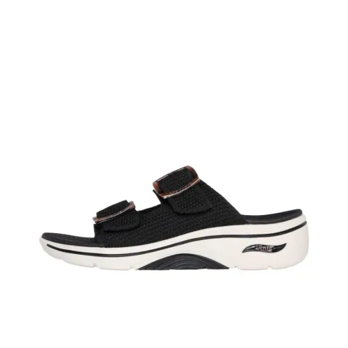 Skechers GO Walk Arch Fit 2.0 One Strap Sandals Women's Black