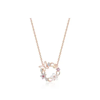 WAW Gold Plated Copper Necklaces Women's