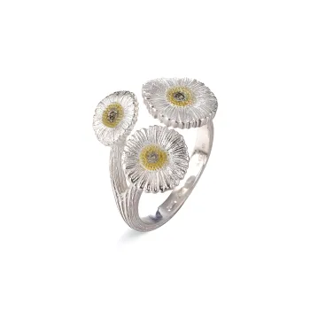 BUCCELLATI BLOSSOMS Series Rings Women's Silver