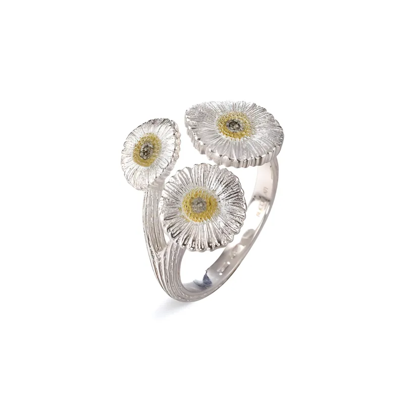 BUCCELLATI BLOSSOMS Series Rings Women's Silver-0