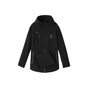 NORVINCY Distressed Windproof Windbreaker Jacket Unisex