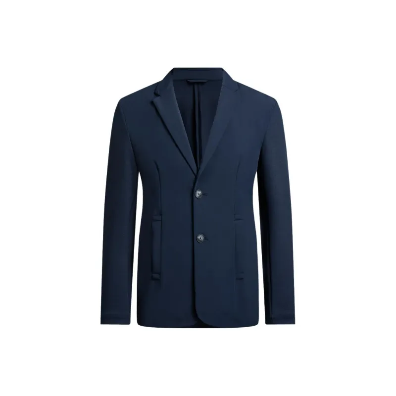 EMPORIO ARMANI Single breasted Padded Wool Blazer-0
