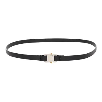 1017 ALYX 9SM Leather Belts Women's Black