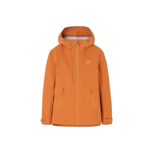 Anta Windproof Windbreaker Jacket Unisex Amber Yellow