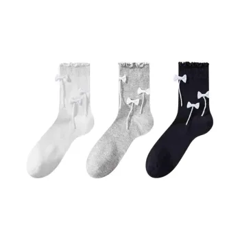 MADALLO Mid Calf Socks Women's 3 Pack