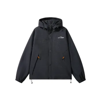LA'T.WEEKEND Spring Windbreaker Coats Unisex Thickened And Fleece-Lined/Regular Optional