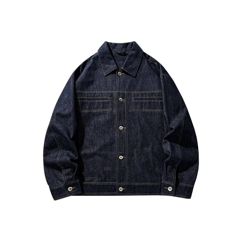 WILD LEADER Jackets Coats Unisex Denim Blue-0