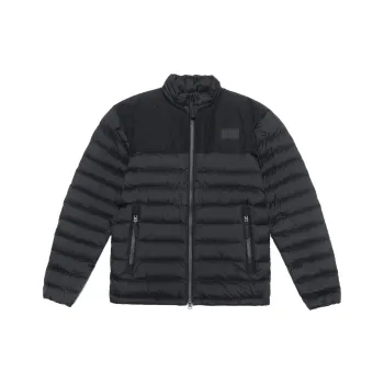 Burberry Logo Applique Lightweight Puffer Jacket