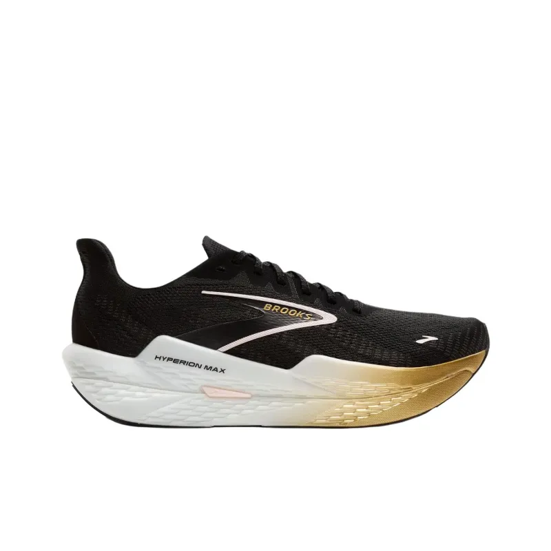 Brooks Hyperion Max 2 Anti Slip Wear Resistant Low Top Marathon Training Running Shoes Women's Black-1
