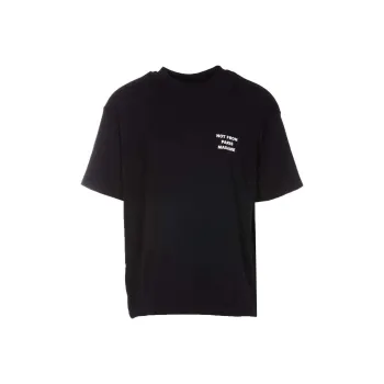 DROLE DE MONSIEUR Slogan print T shirt