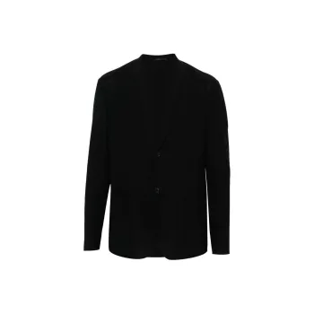 GIORGIO ARMANI Single Breasted Tailored Blazer