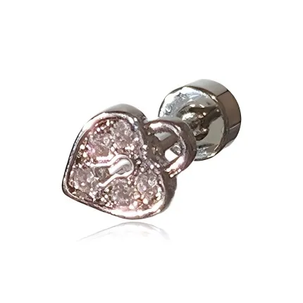 KwOnline Titanium Steel Stud Earrings Women's-6