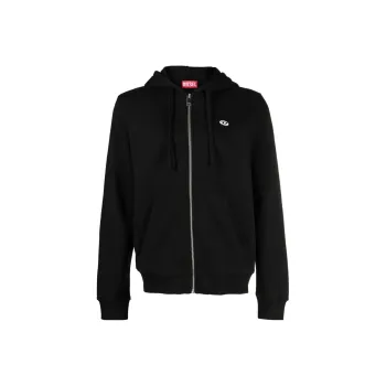 DIESEL Logo-patch Hooded Jacket