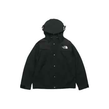THE NORTH FACE 1990 Collection Outdoor Hiking Water Resistant Windproof Wear Resistant Windbreaker Jacket Men's Black
