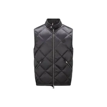 Moncler Vests Men Dark Gray