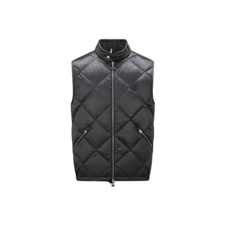 Moncler Vests Men Dark Gray-0
