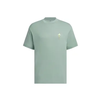 Adidas T Shirts Unisex Green
