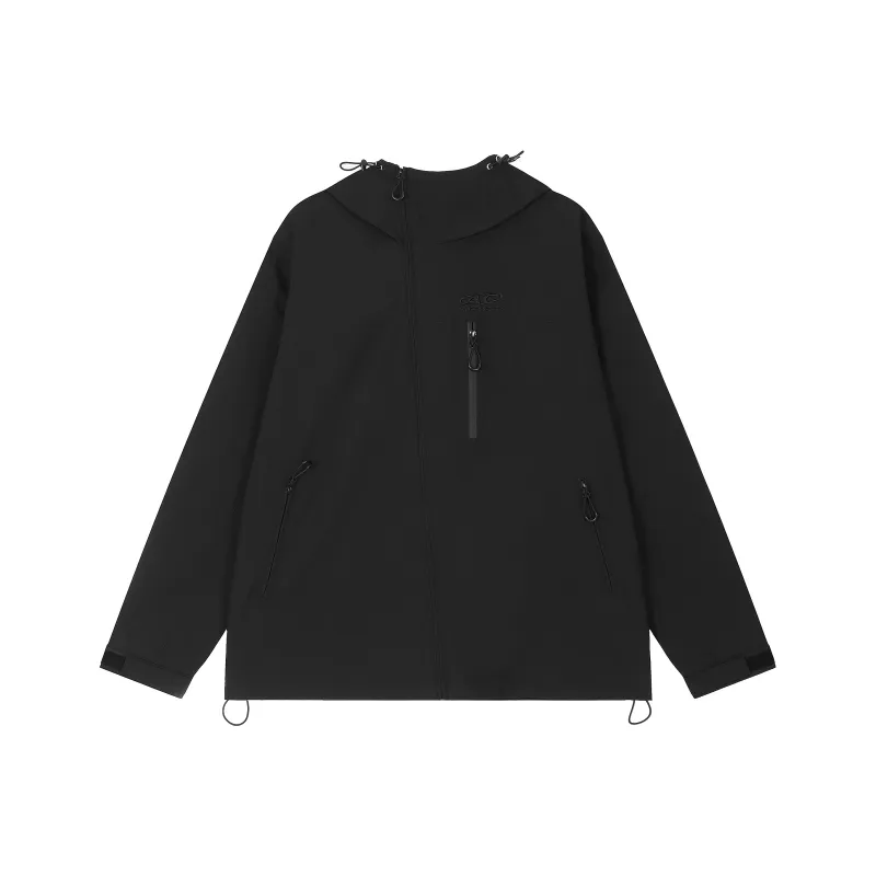 A Chock Windbreaker Jacket Unisex-0