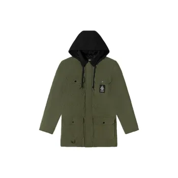 Vans Puffer Jackets Men Army Green