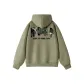 [Fleece-Lined]Gray Pea Green (Baushao Welcome Joy Chest Logo_B Dashao Welcome Joy Back Logo)