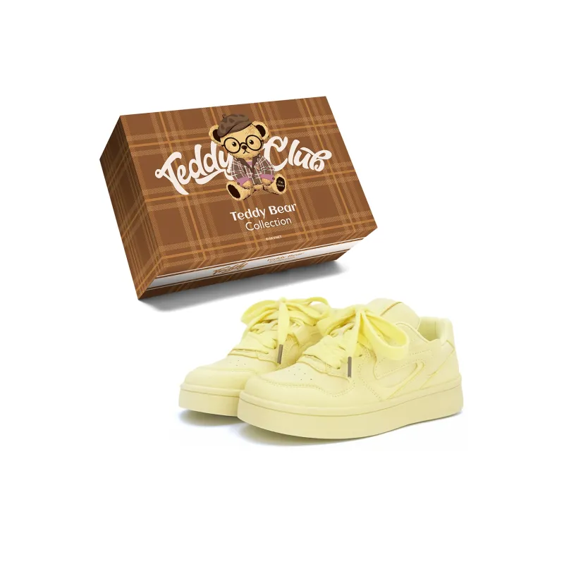 Teddy Bear Collection Slip Resistant, Abrasion Resistant, Lightweight Low Top Skateboard Shoes Women's-10
