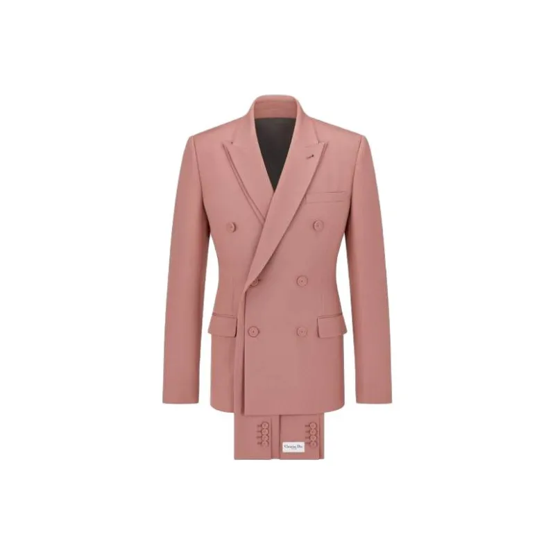 DIOR Detachable Cuff Double Breasted Blazer-0