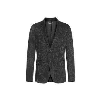 DAVID NAMAN Business Suits Men Black