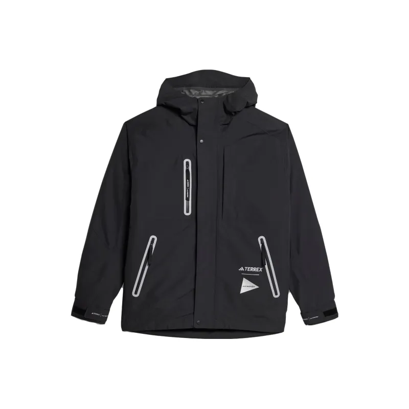 Adidas TERREX X And Wander Windbreaker Jackets Men Black-0