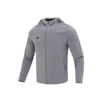 Under Armour Men's Sport Training Hooded Jacket Gray