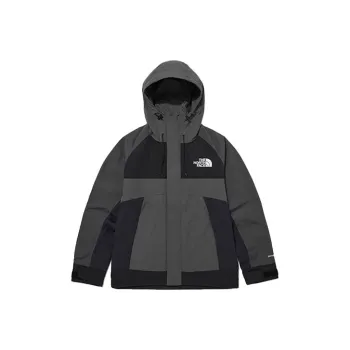 THE NORTH FACE Windproof Windbreaker Jacket Unisex Black Gray