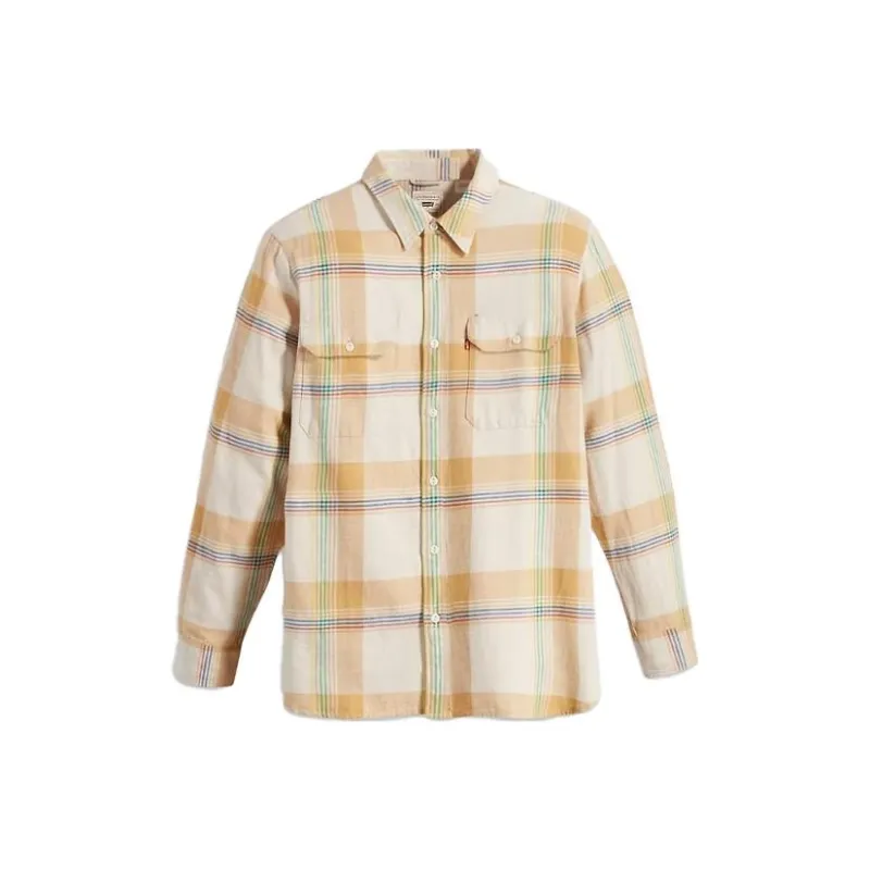 Levis Jackets Men Yellow-0